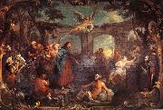 William Hogarth The Pool of Bethesda oil painting on canvas